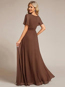 Women's Chiffon Formal Mother of the Bride Dress | Long Gown